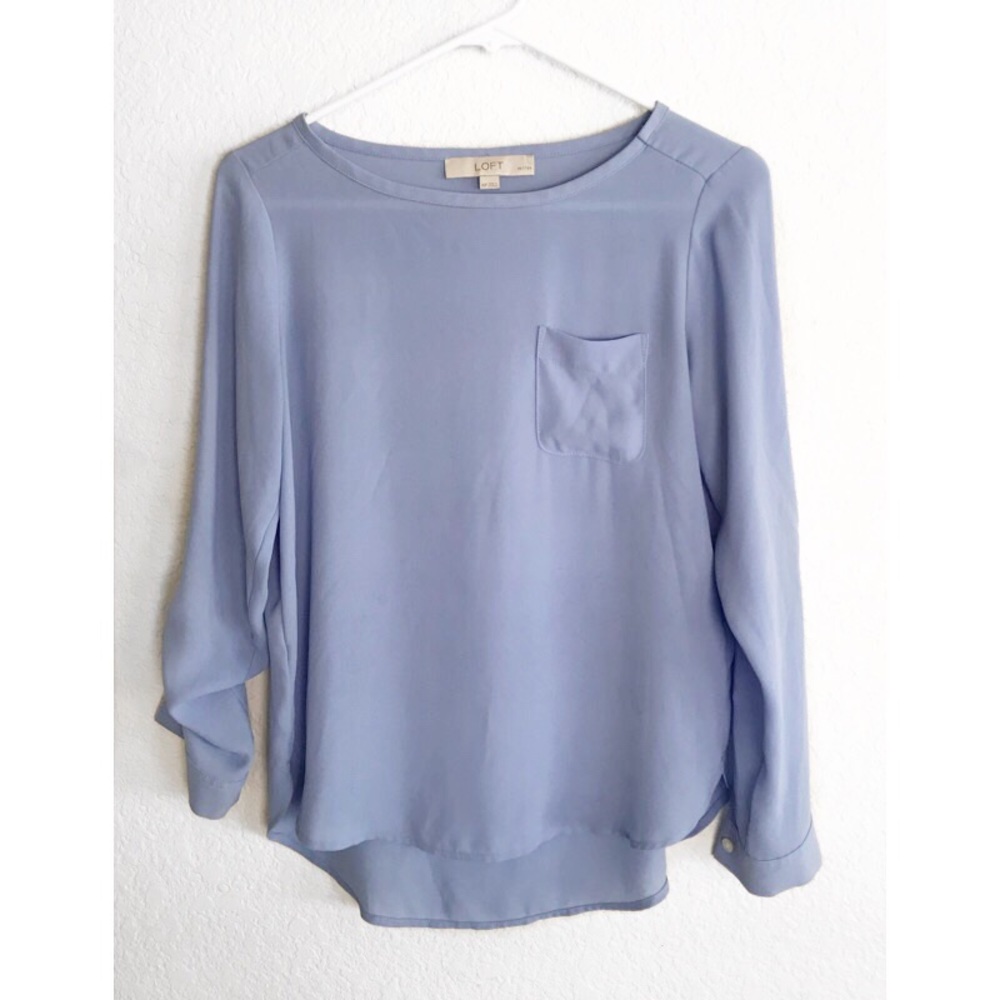 LOFT Long Sleeve Blouse